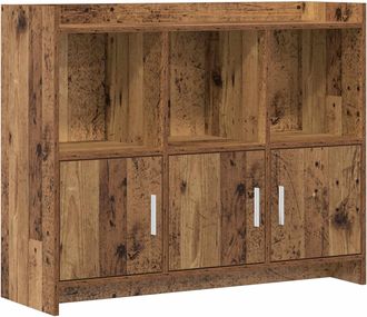 vidaXL Aparador Madera Envejecida 98,5 X 33 X 80 Cm Vidaxl