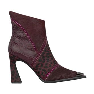 Alma En Pena Enkellaars met gemengde hak - Dames - Cowboylaarzen - Rood - 41 EU - Schoenen