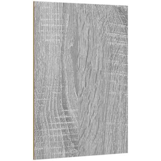 vidaXL Paneles Decorativos 150 Pcs Gris Sonoma 15 X 21 X 0.27 Cm Vidaxl