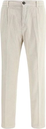 Cruna Slim Corduroy Broek - Heren - Slim Fit Broeken - Beige - XL - Katoen - Broeken
