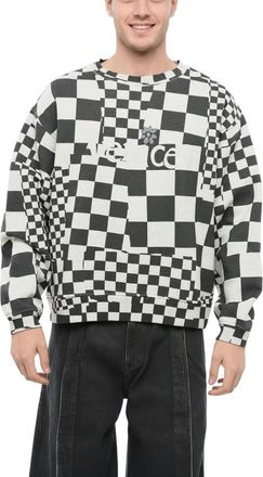 ERL White Crew Neck Sweatshirt