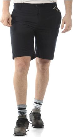 Daniele Alessandrini Shorts - Heren - Korte Broeken - Blauw - XS - Polyester - Korte Broeken