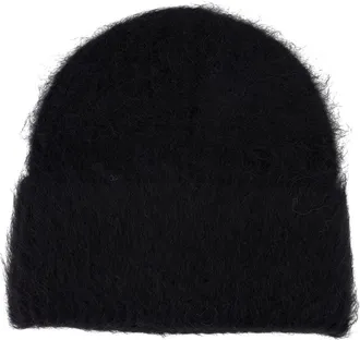 Toteme 244-WSH1524-YA0106-001 Alpaca Wool Beanie - Black