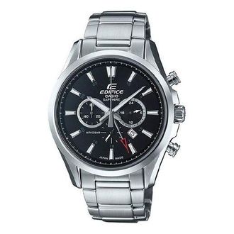 Casio Quartz Waterproof EDIFICE Stainless Steel Strap Mens Black Analog EFB-504JD-1A2021
