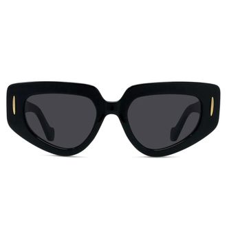 Loewe Sunglasses, female, Black, Size: 51 MM Anagram Sunglasses