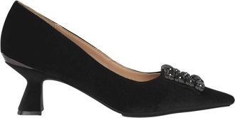 Alma En Pena Square Toe Heel Shoe - Dames - Pumps - Zwart - 36 EU - Schoenen