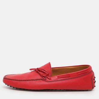 Tod's Tods For Ferrari Leather City Gommino Loafers