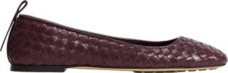 Bottega Veneta Schoenen, Dames, Rood, 40 EU, Leer, Charlotte Ballerina
