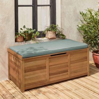 Sweeek Ba&uacute;l de madera de 200l, madera