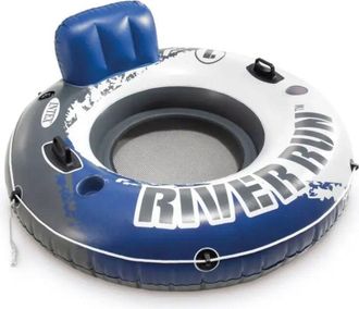 Intex Materassino Tondo Gonfiabile River - &oslash; cm.135 peso kg 2,60 (58825)