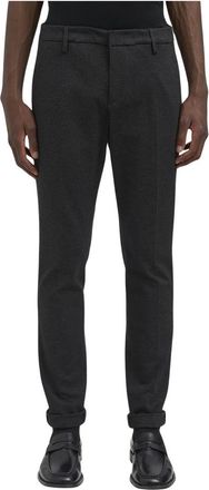 Dondup Gaubert Jersey Pantaloni - - Trousers - Uomo - Grigio - W30