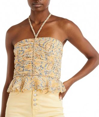 Veronica Beard Arienne Top In Multi