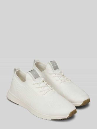 Marc O'Polo Low Top Sneaker mit strukturierter Stretch-Oberfl&auml;che in Weiss, Gr&ouml;&szlig;e 40
