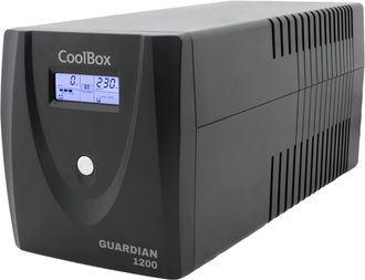 OEM Coolbox Guardian 3 Lcd 1200va Sistema De Alimentaci&oacute;n Ininterrumpida (ups) L&iacute;nea Interactiva 1,2 Kva 720 W 4 Salidas Ac