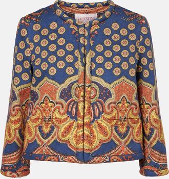 Valentino Giacca Voyage Imaginaire in cotone