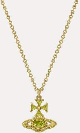Vivienne Westwood Mila Pendant Necklace Gold-peridot-yellow-cz Gold-peridot-yellow-cz Women