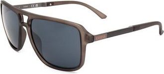 Guess Smoke Mirror Navigator Ladies Sunglasses GF5085 20C 58