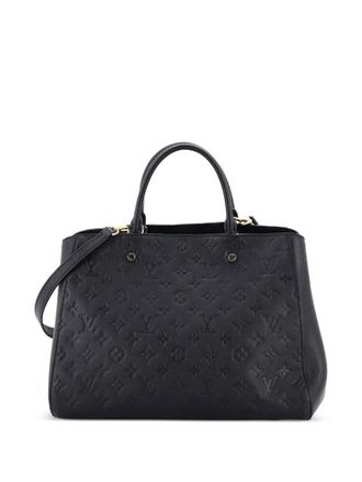 Louis Vuitton Montaigne Handbag Monogram Empreinte Leather GM tote bag - Zwart