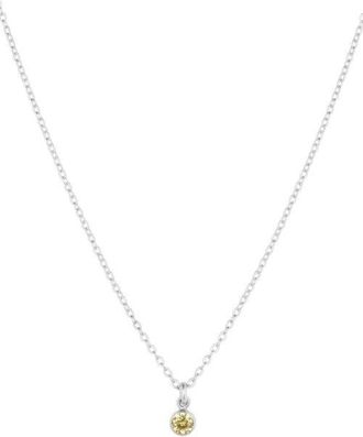 Set & Stones Birthstone Charm Pendant Necklace in Silver at Nordstrom