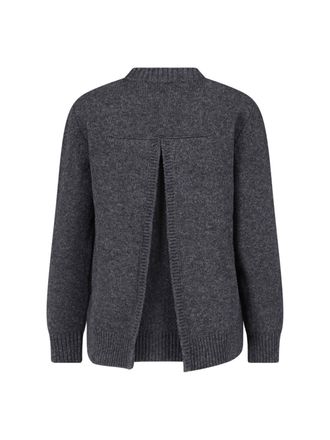Jil Sander Womens Sweaters Grey Wool
