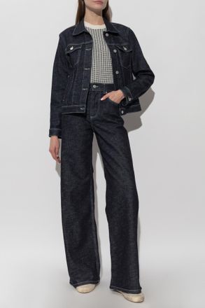 Marni Wide-leg Jeans, Womens, Navy Blue