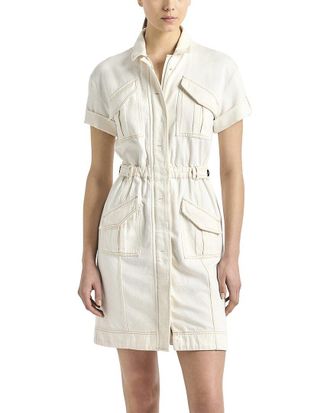 Derek Lam Clotilde Linen-Blend Dress
