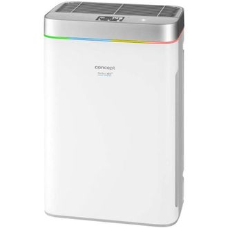 Concept Concept - Purificador De Aire Inteligente Perfect Air Con Humidificador, Wifi, Blanco/plateado Ca3000