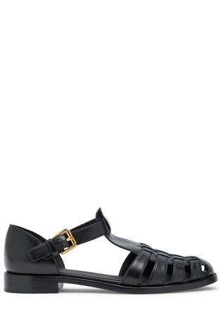 Churchs Churchs Kelsey Woven Leather Sandals - Black - 39 (IT39 / UK6)