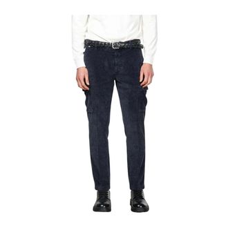 Mason's Pantaloni Cargo Chile - - Trousers - Uomo - Blu - 4XL