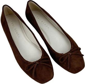 Yosi Samra Sage Ballet Flat in Chocolate at Nordstrom, Size 10