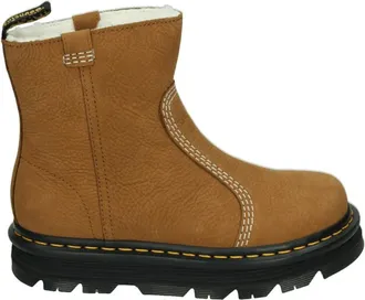 Dr. Martens Zebzag Rigger WL Rigger Boot - Dames - Winterlaarzen - Bruin - 39 EU - Leer - Schoenen