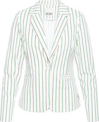 Ichi Blazers - Dames - Blazers - Veelkleurig - XL - Jassen