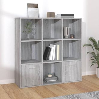 vidaXL Estanter&iacute;a Color Gris Sonoma 98x30x98 Cm Vidaxl