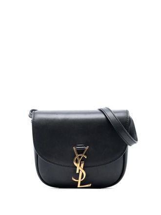 Saint Laurent 2022 Small Leather Monogram Kaia crossbody bag - women - Calf Leather - One Size - Black