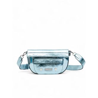 Clio Goldbrenner Tassen, Dames, Blauw, ONE Size, Neptune 2.0 Candy Metallic Handtassen Lichtblauw