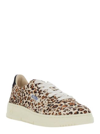 Autry Womens Sneakers Medalist Brown Leather Cow Trainers