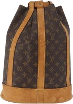 Louis Vuitton Pre-owned Bucket Bags, unisex, Brown, Size: ONE SIZE Pre-owned Randonnee backpack