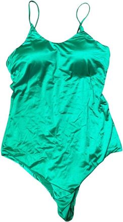 F**k Mujer, Trajes de ba&ntilde;o, Verde, Talla: L