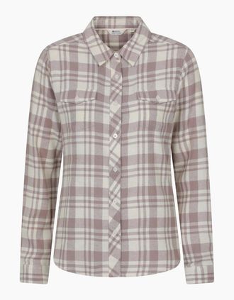 Mountain Warehouse Womens Mountain Warehouse Womens/Ladies Willow Flannel Shirt - Cream - Size: 12