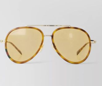 Gucci acetate pilot sunglasses
