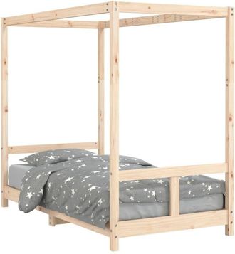 vidaXL Kids Bed Frame 80x160 cm Solid Wood Pine Vidaxl
