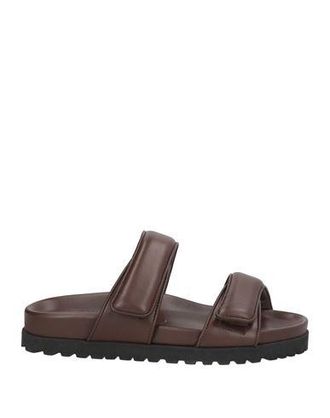 サンダル・ミュール GIA BORGHINI Women Sandals ALVINEUGH4500 Brown サンダル・ミュール GIA BORGHINI Women Sandals ALVINEUGH4500