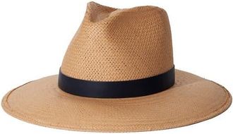 Janessa Leon&eacute; Leah Straw Fedora in Sand at Nordstrom, Size X-Large
