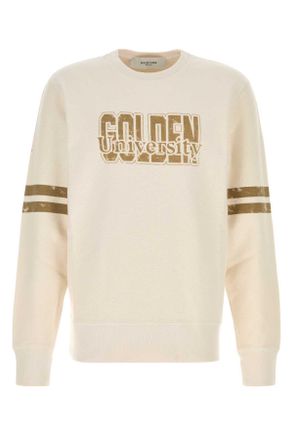 Golden Goose Sand Cotton Archibald Sweatshirt