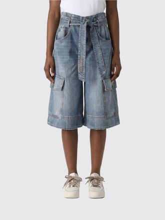 Pinko Pantaloncini cargo Pinko in denim di cotone