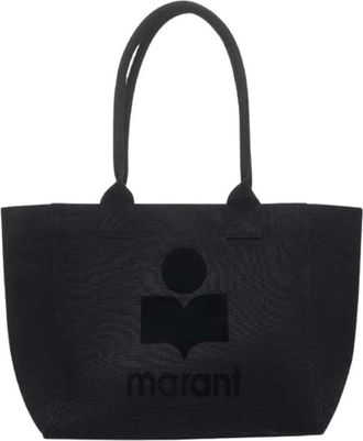 Isabel Marant Isabel Marant, Tote Bags, female, Black, Size: ONE SIZE Yenky Zipped Tote Bag
