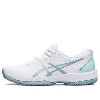 Asics (WMNS) ASICS Solution Swift FF Clay White Smoke Blue 1042A198-104