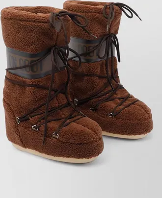 Moon Boot faux fur knee-high boots