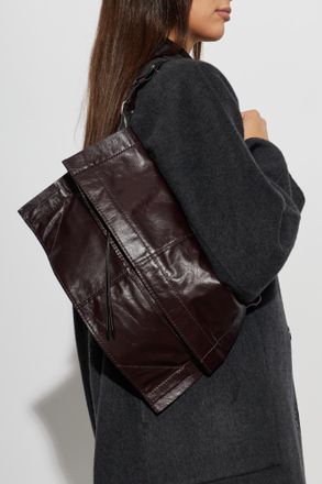 AllSaints Lutece Bag, Womens, Burgundy