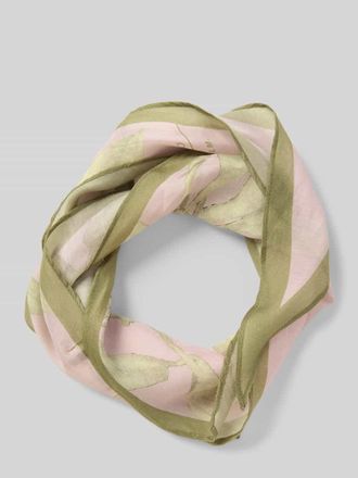 Marc O'Polo Schal aus Baumwoll-Cupro-Mix in Flieder, Gr&ouml;&szlig;e 1